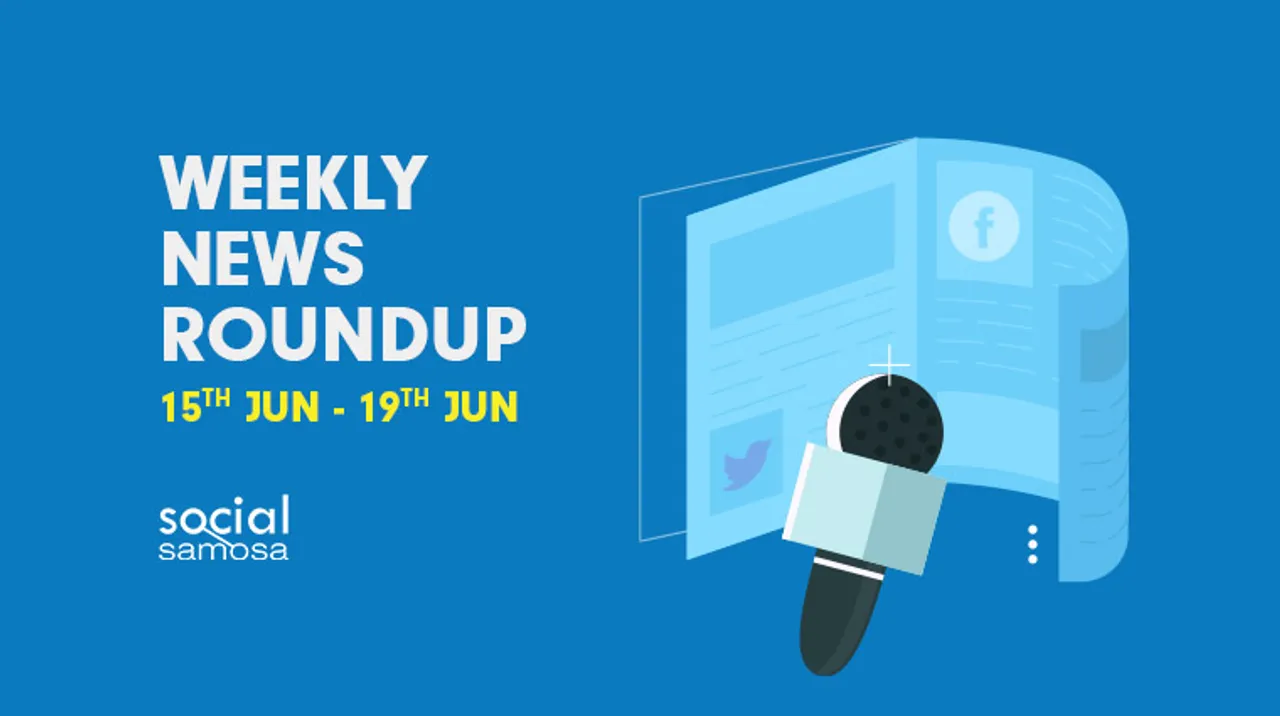 Social media news roundup June Week 3