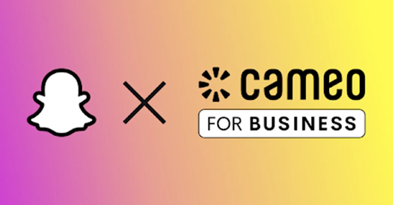 Snap and Cameo partner to create an Advertiser program