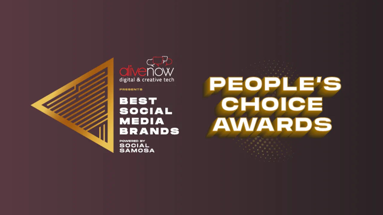 AliveNow presents SAMMIE Best Social Media Brands: People's Choice Awards' nominations open now