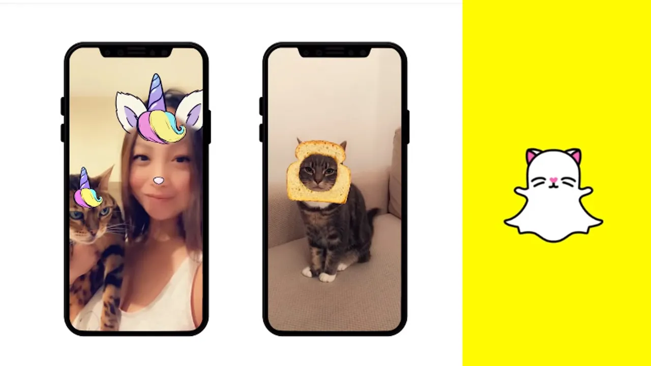 Snapchat cat lenses