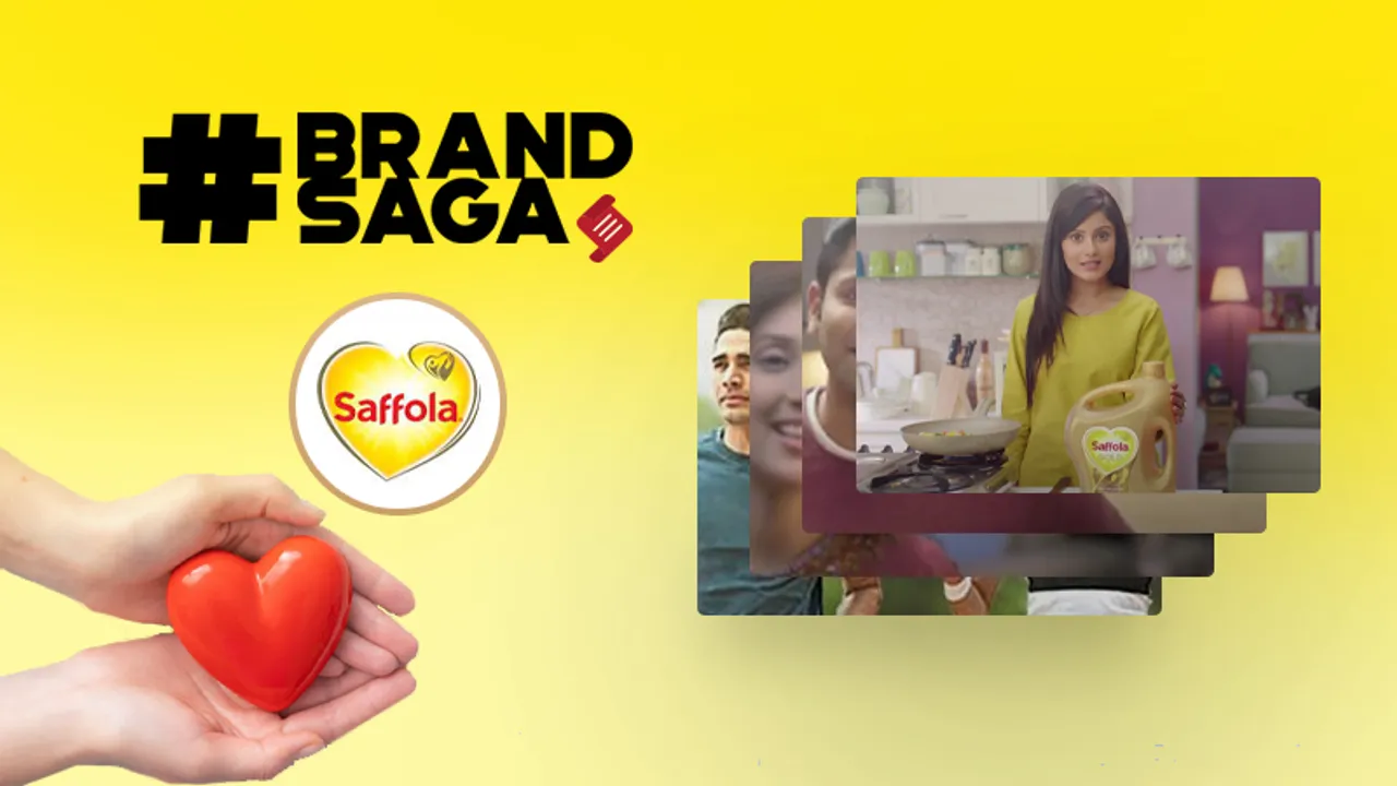 Saffola oil advertising journey