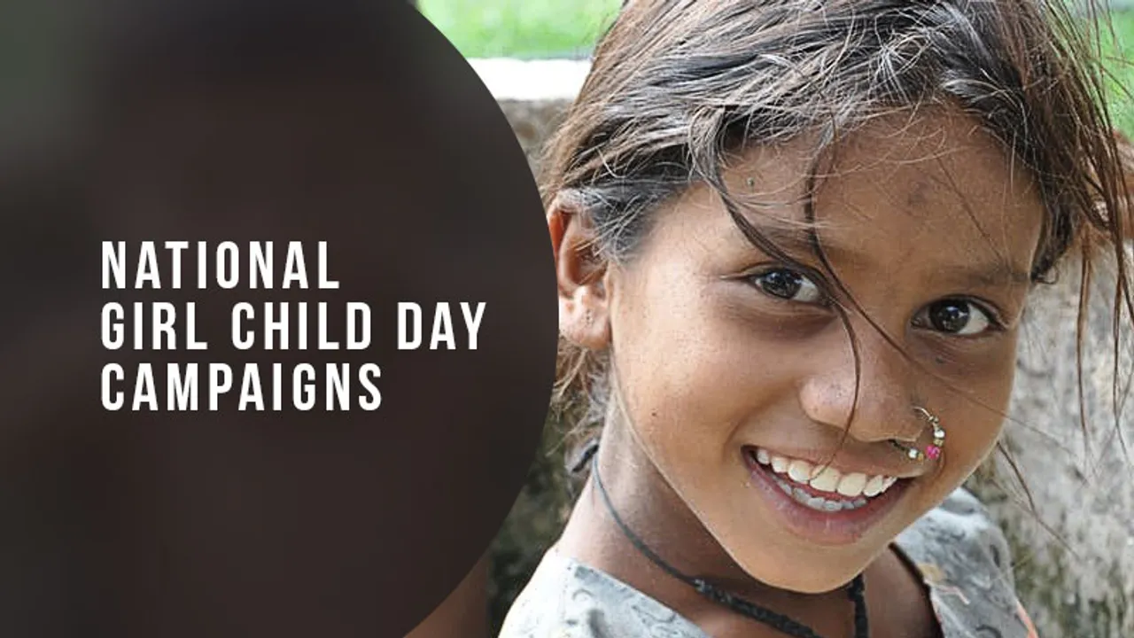 National Girl Child Day creatives