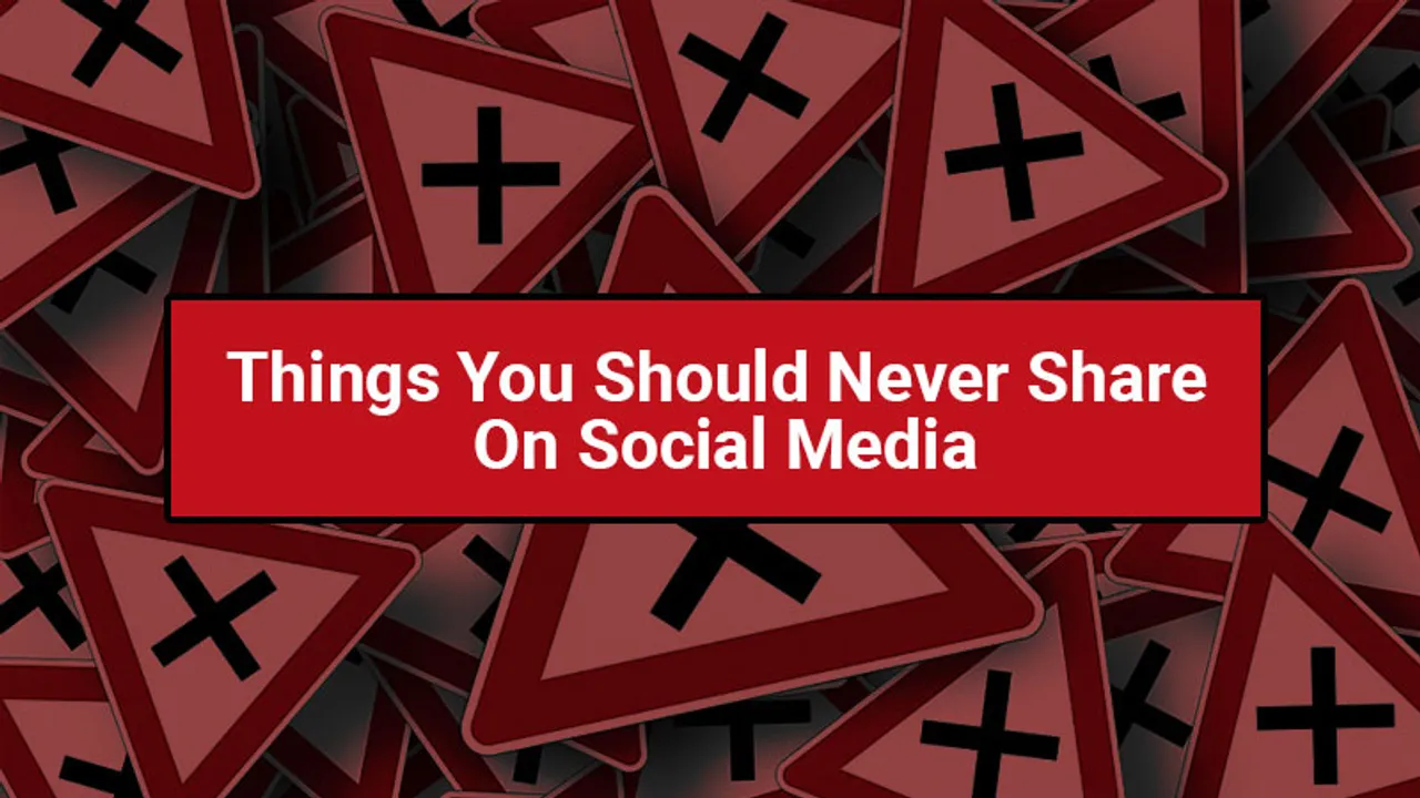 [Infographic] 8 things you should never share on social media