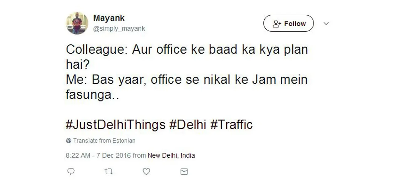 #JustDelhiThings