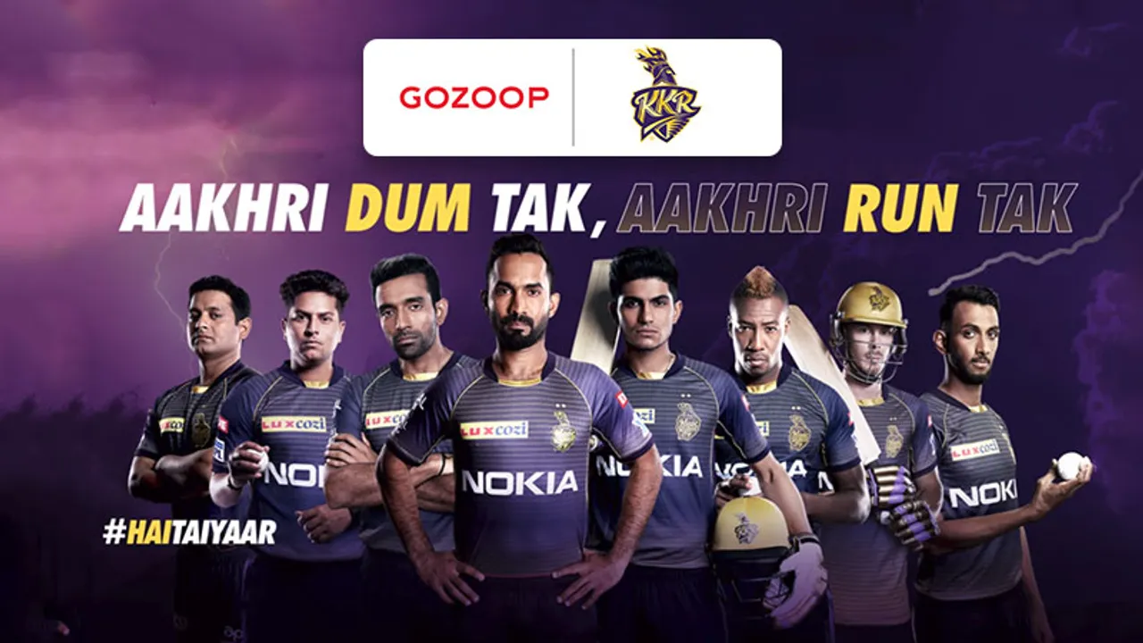 Gozoop retains digital duties for Kolkata Knight Riders