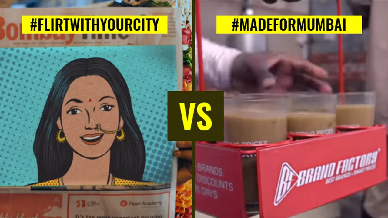 Campaign Face Off: TOI's #FlirtWithYourCity vs Brand Factory's #MadeForMumbai