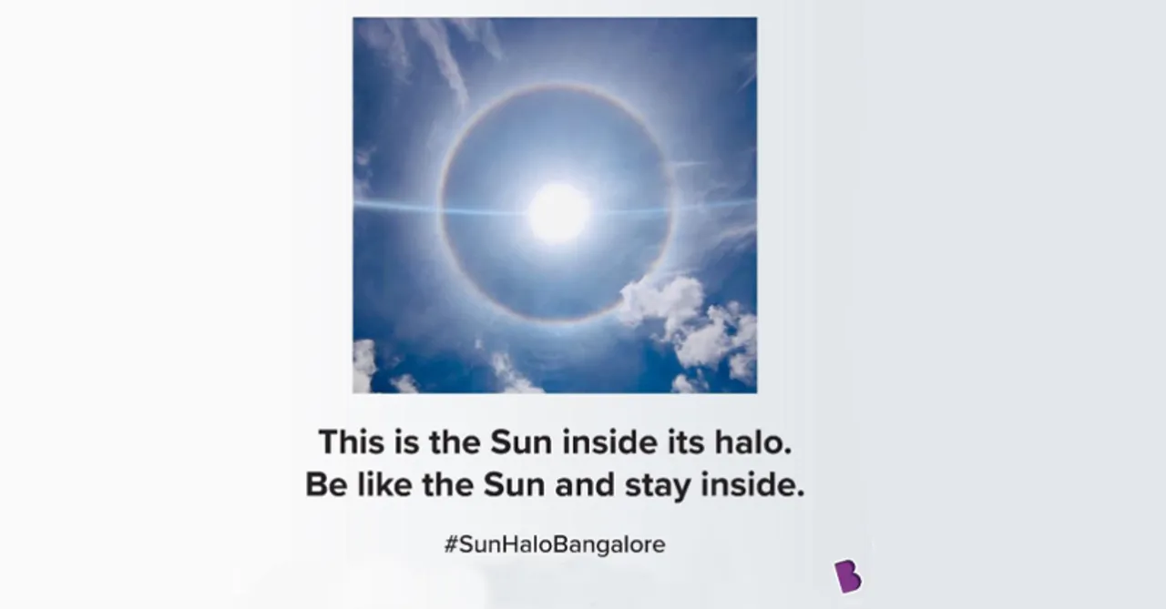 Brand creatives revolve around #SunHalo