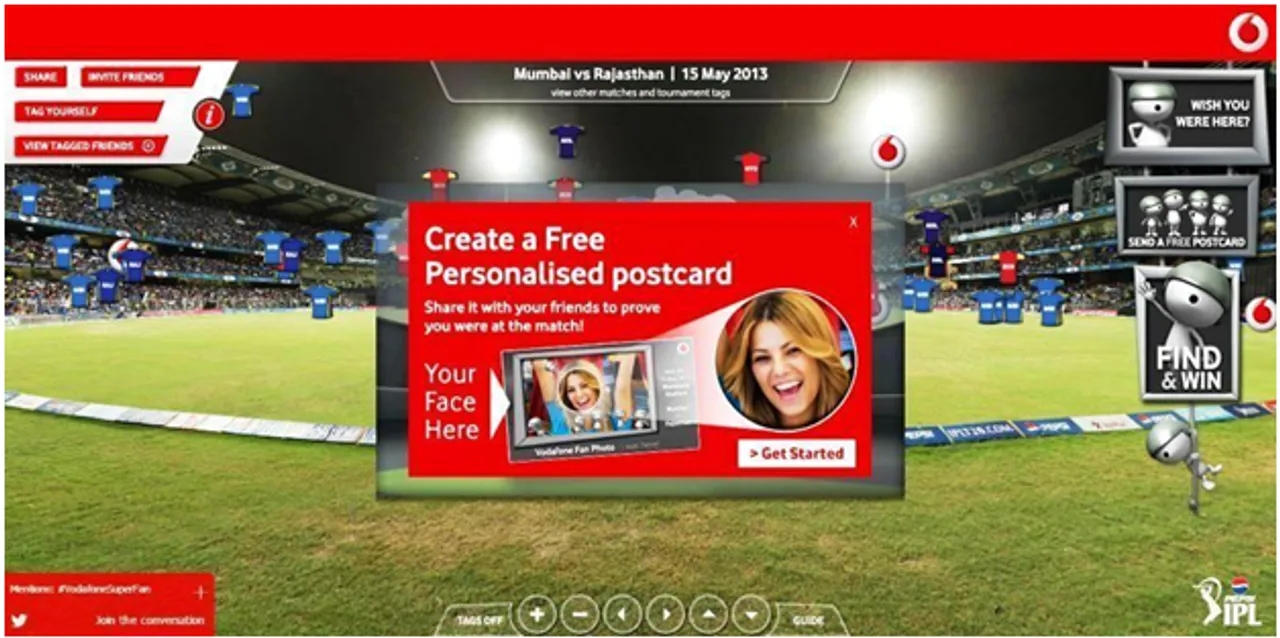 Social Media Campaign Review: Fan Cam/Photo by Vodafone