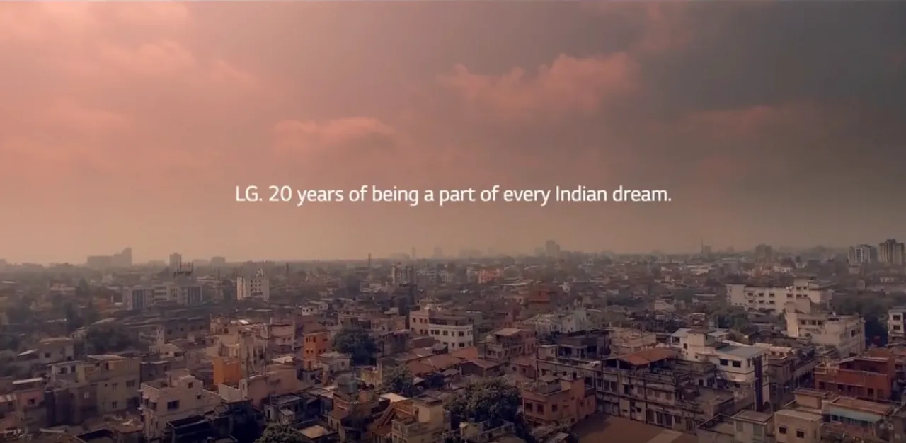 LG celebrates 20th anniversary with a heartfelt story