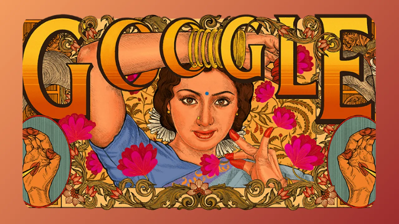 Google Doodle Sridevi