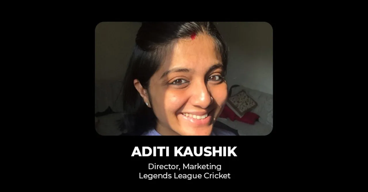 Aditi Kaushik joins Legends League Cricket as Director Marketing
