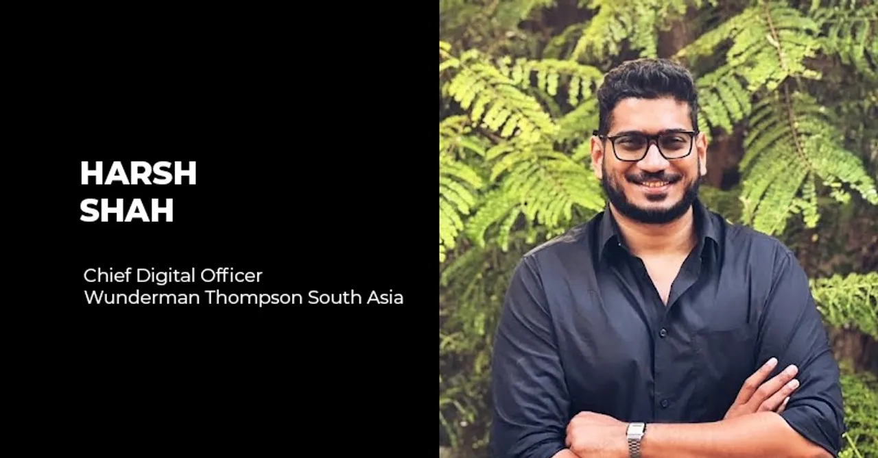 Harsh Shah to be CDO at Wunderman Thompson South Asia