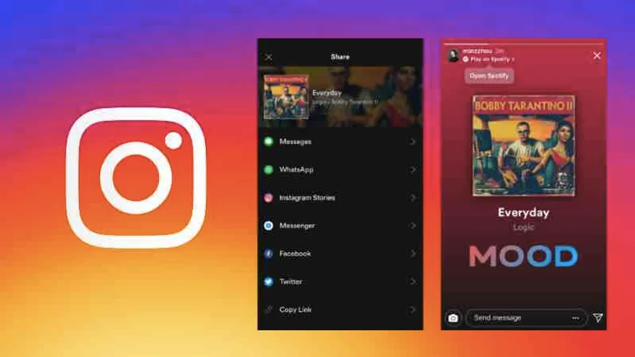 Sharing on Instagram Stories
