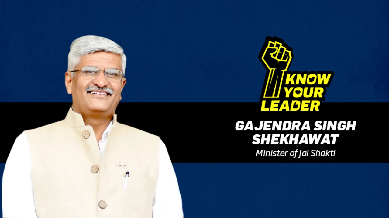 Know Your Leader: Gajendra Singh Shekhawat