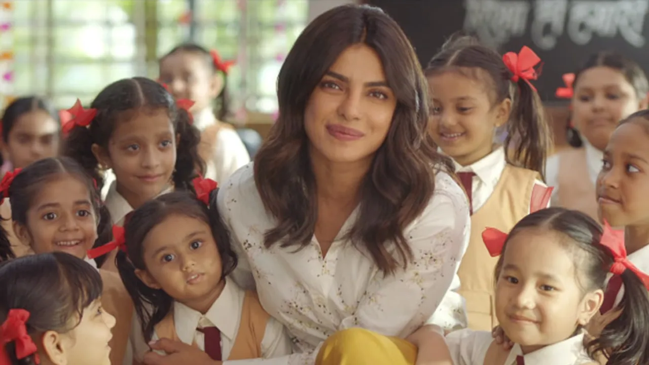 Priyanka Chopra advocates girl child education in new YouTube campaign