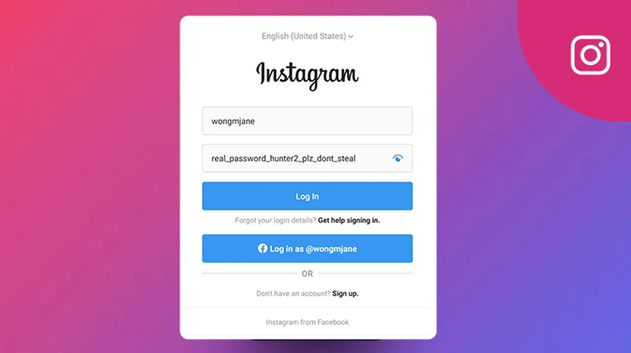 Instagram tests an unmasking feature for passwords