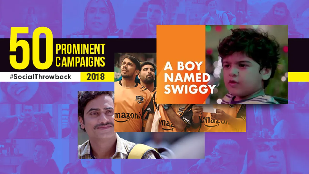 #SocialThrowback: 50 prominent campaigns from 2018