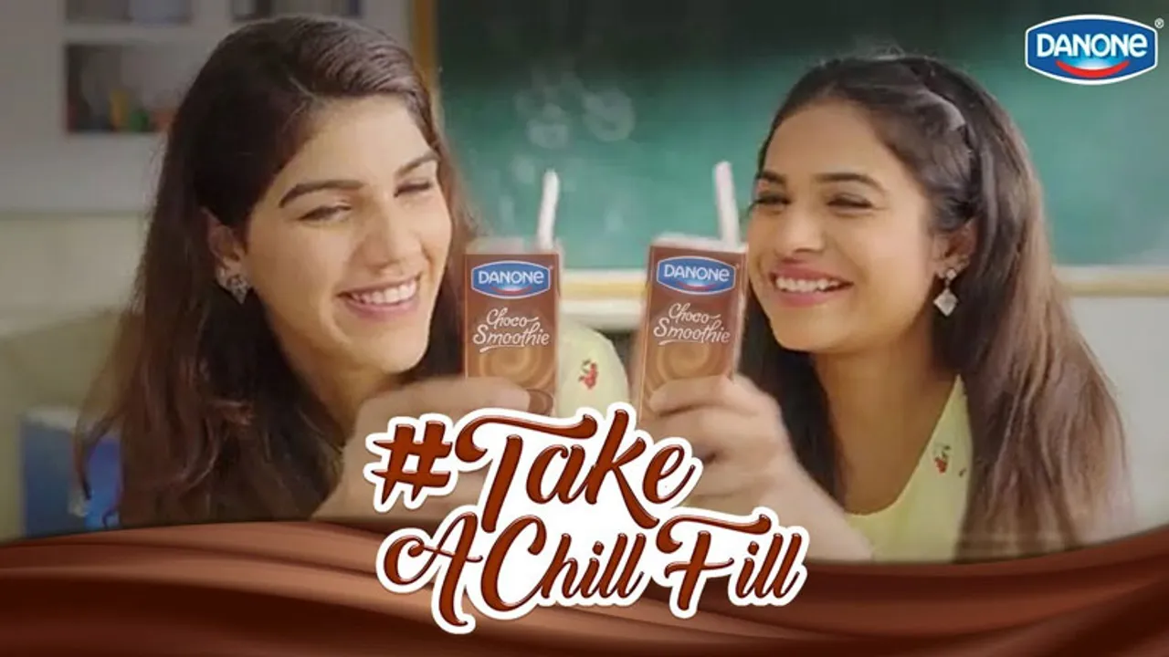 Danone launched a quirky rap titled Take A Chill Fill