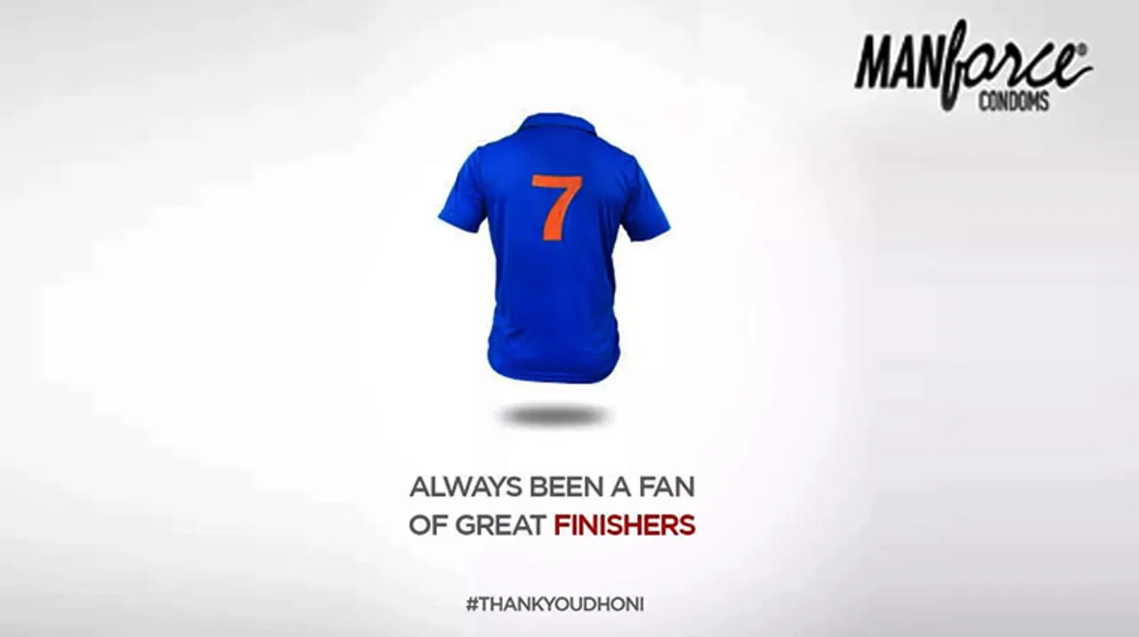 #ThankYouDhoni brand posts