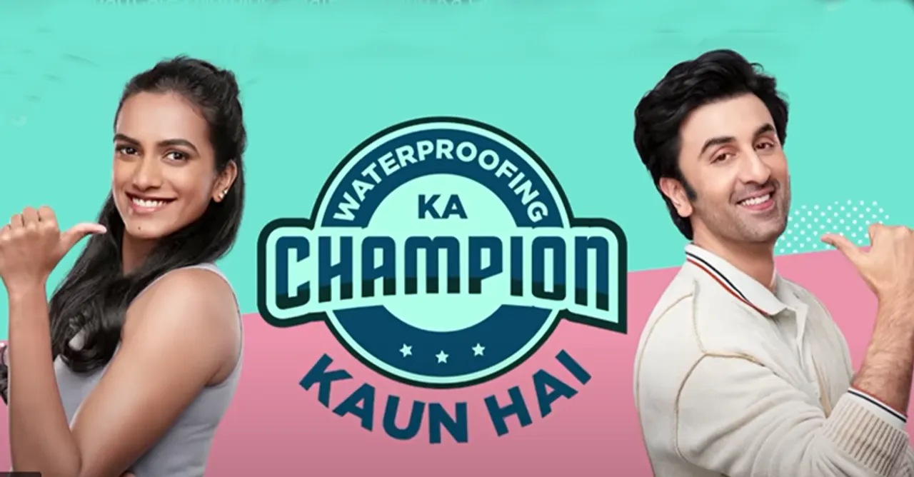 Asian Paints launches waterproofing champion, SmartCare Hydroloc in campaign ft Ranbir Kapoor & PV Sindhu
