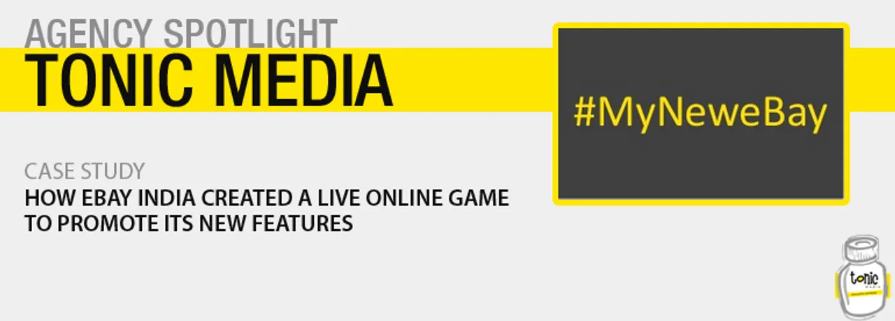 Tonic Media eBay India created a LIVE Online Game