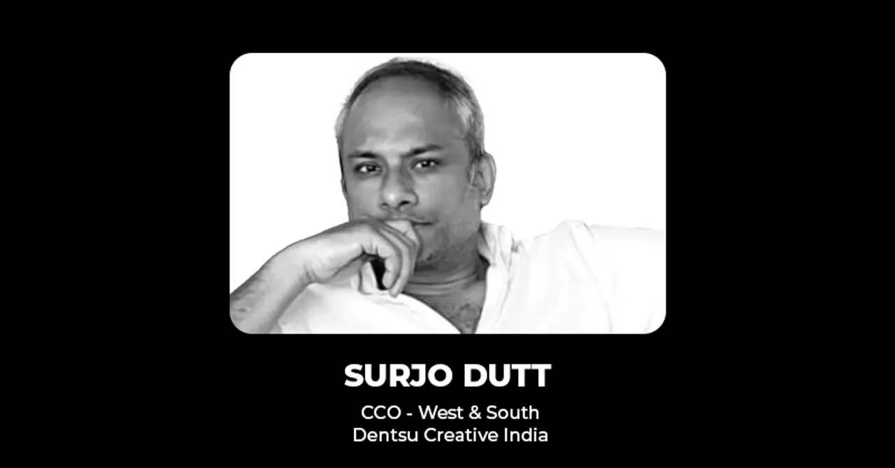 Dentsu Creative India onboards Surjo Dutt as CCO - West & South