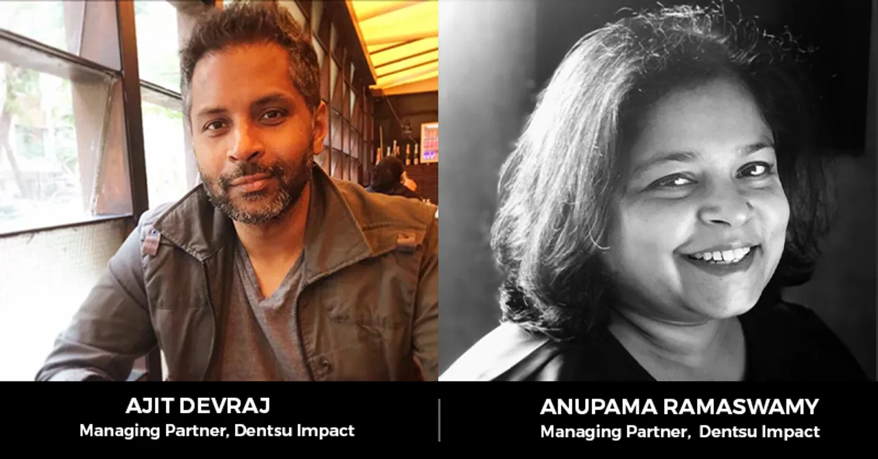 Dentsu Impact elevates Ajit Devraj & Anupama Ramaswamy to Managing Partners