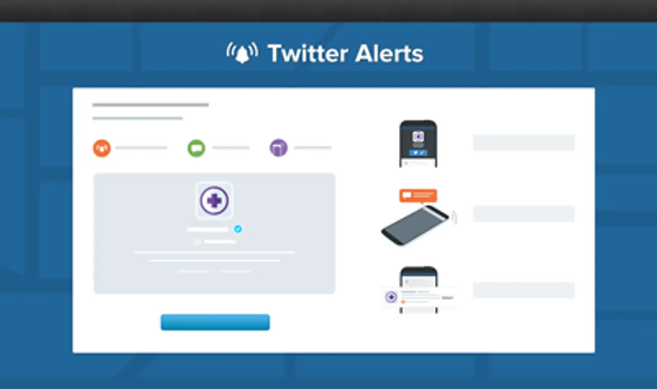 Twitter Announces Twitter Alerts: Expands its use for more Serious Matters 