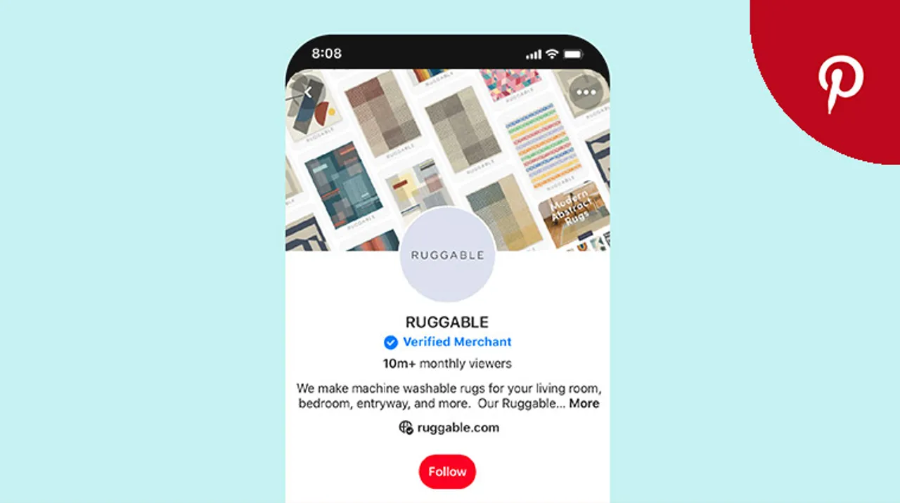 Pinterest verified