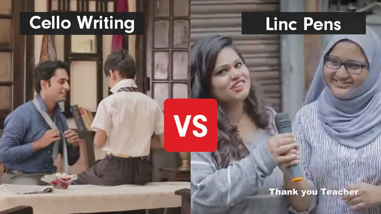 Campaign Face Off: Cello Pens' #ThankYouTeacher v/s Linc Pens' A Teacher's Day Film