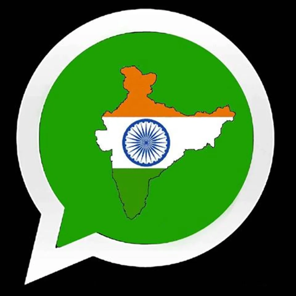 whatsapp popular in india