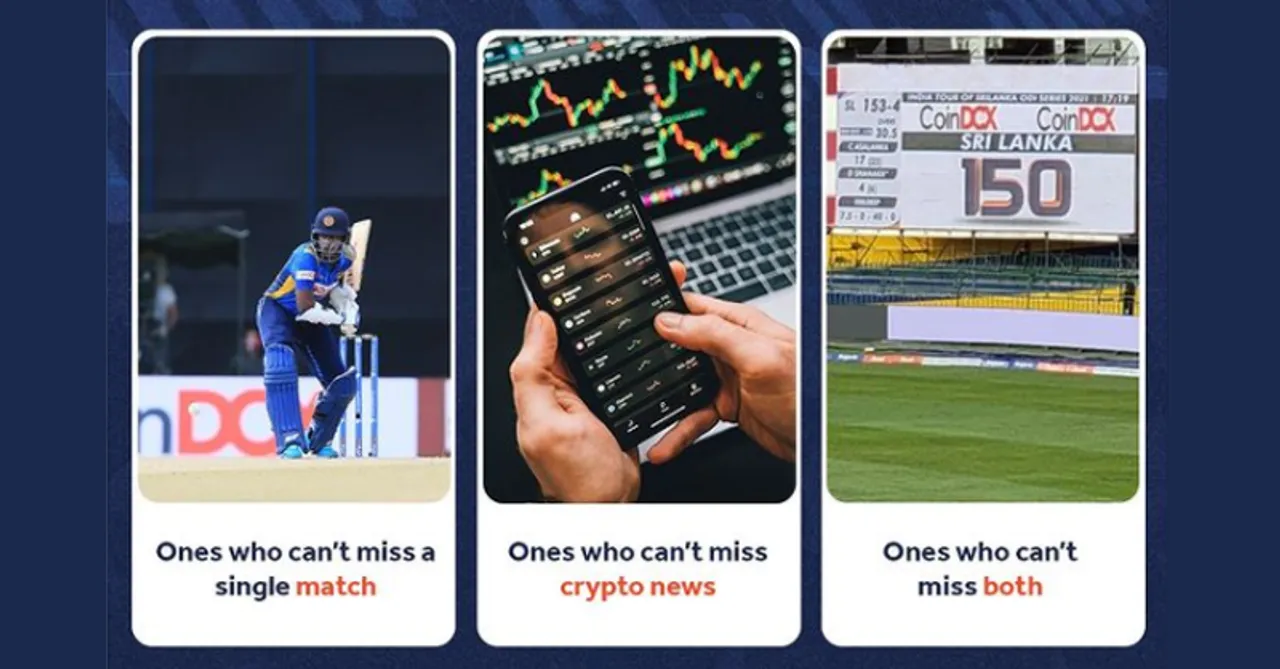Crypto exchange, CoinDCX comes on board as Title Sponsor for the T20 series
