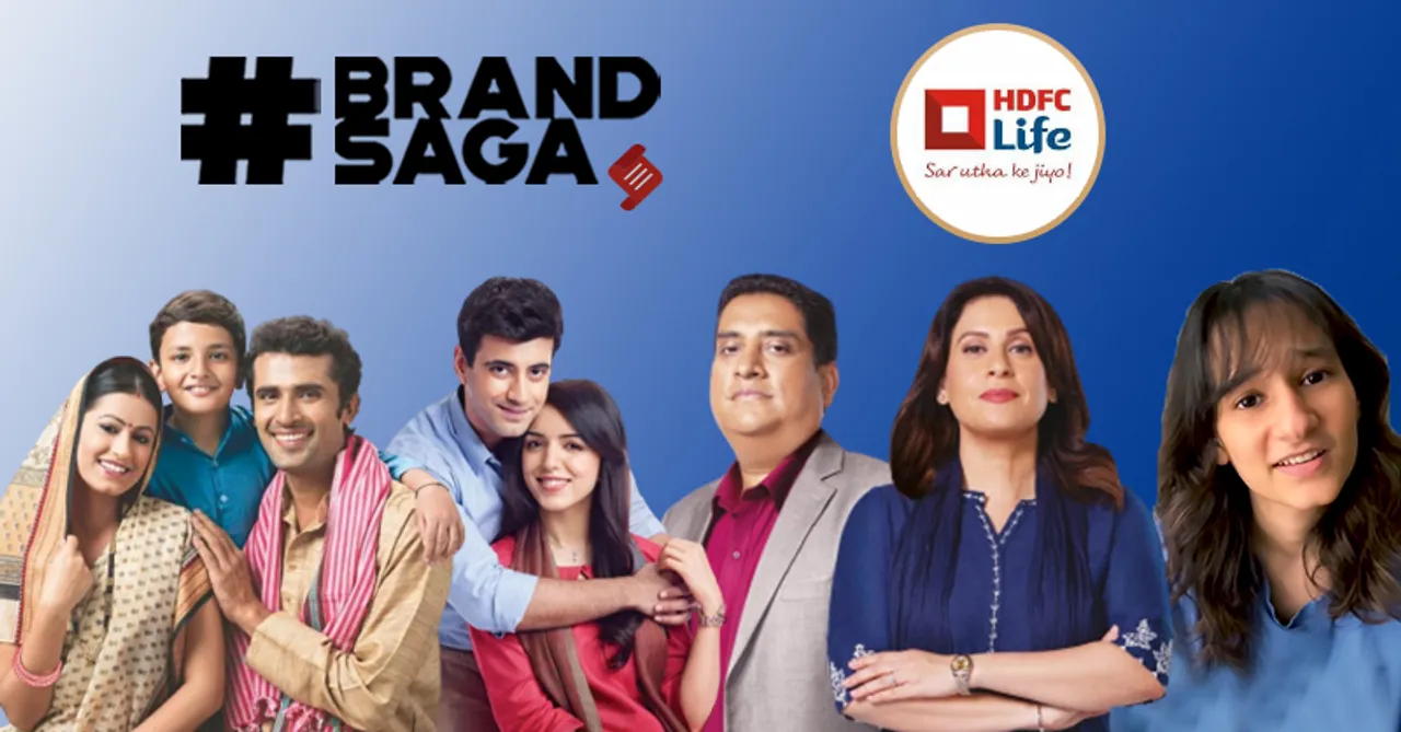 HDFC Life advertising journey