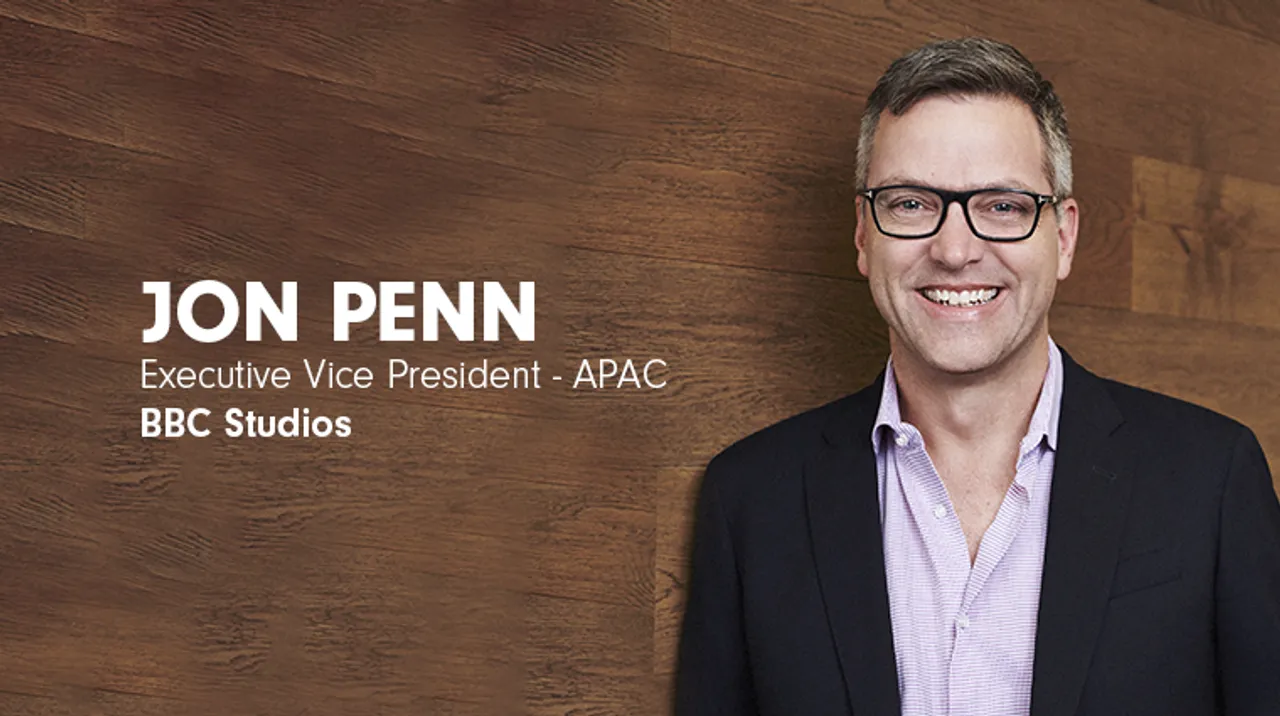 Jon Penn elevated to Executive VP, APAC, BBC Studios