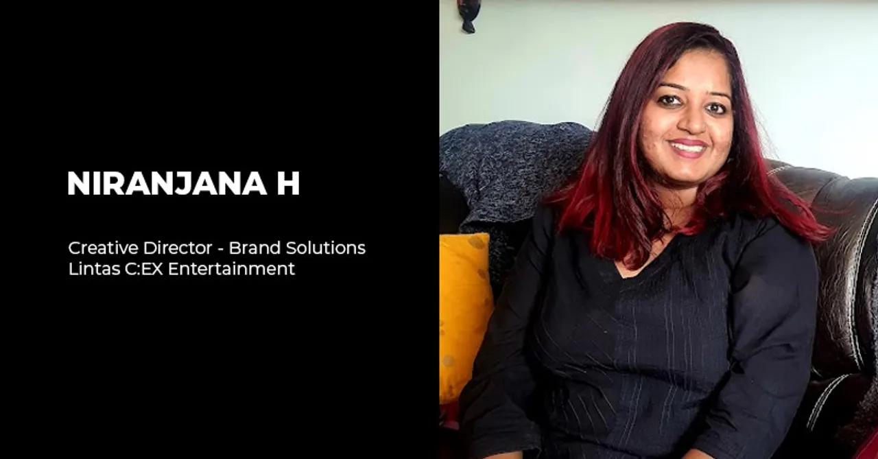 Lintas C:EX Entertainment appoints Niranjana H as Creative Director – Brand Solutions