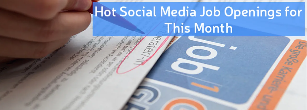 Social Media Job Openings