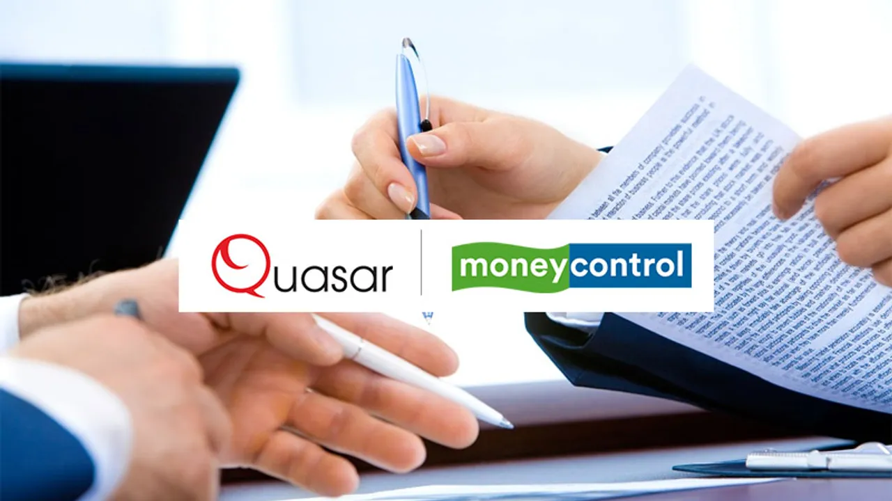 Moneycontrol Appoints Quasar as its Digital Agency
