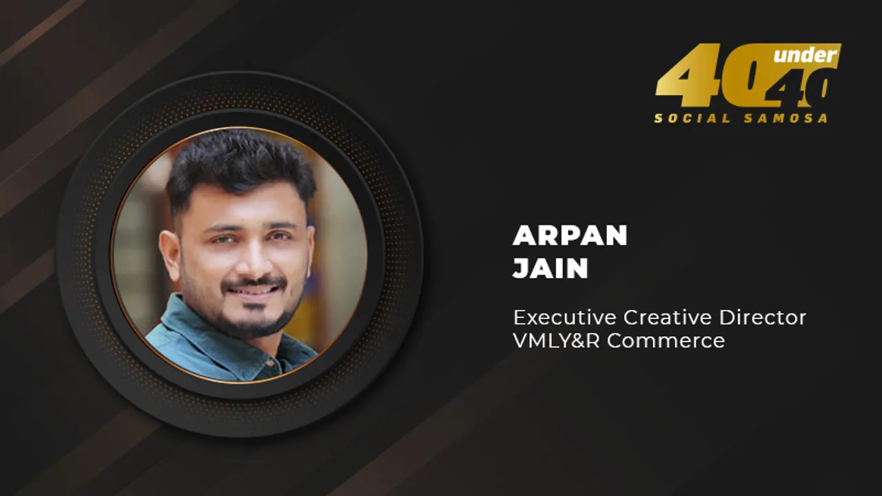 #SS40Under40: Creative Commerce brings the element of conversion to brand experiences - Arpan Jain