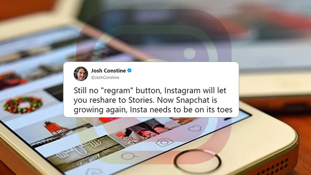 Instagram tests new sharing feature - Regram