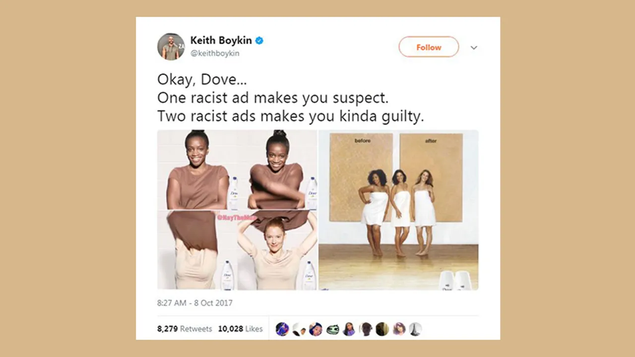 Dove racist ad