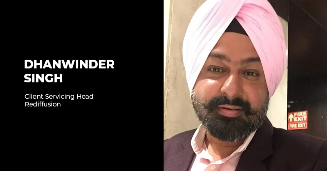 Rediffusion appoints Dhanwinder Singh as Client Servicing Head in Mumbai