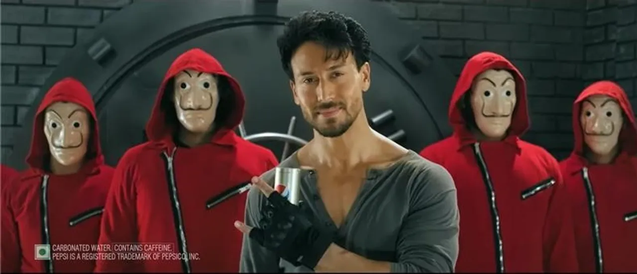 Pepsi releases campaign for Money Heist finale in official partnership with Netflix