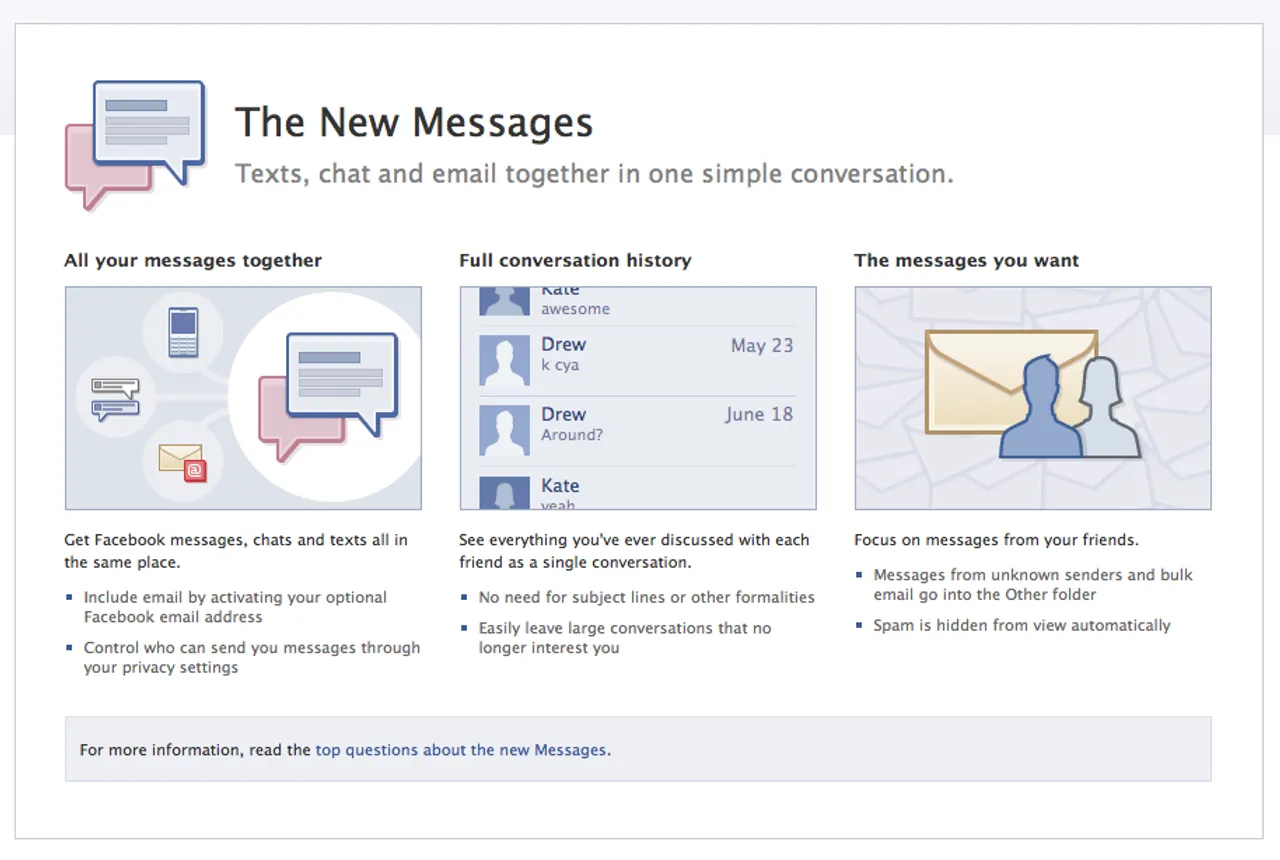 Facebook, Facebook email, Facebook messaging, @facebook.com Facebook IPO, Facebook email