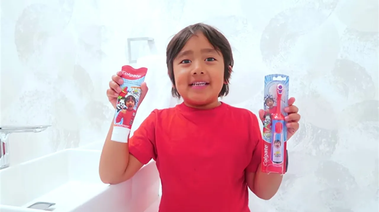 Colgate ropes in 8-year-old YouTube star Ryan launching new line of kids' products