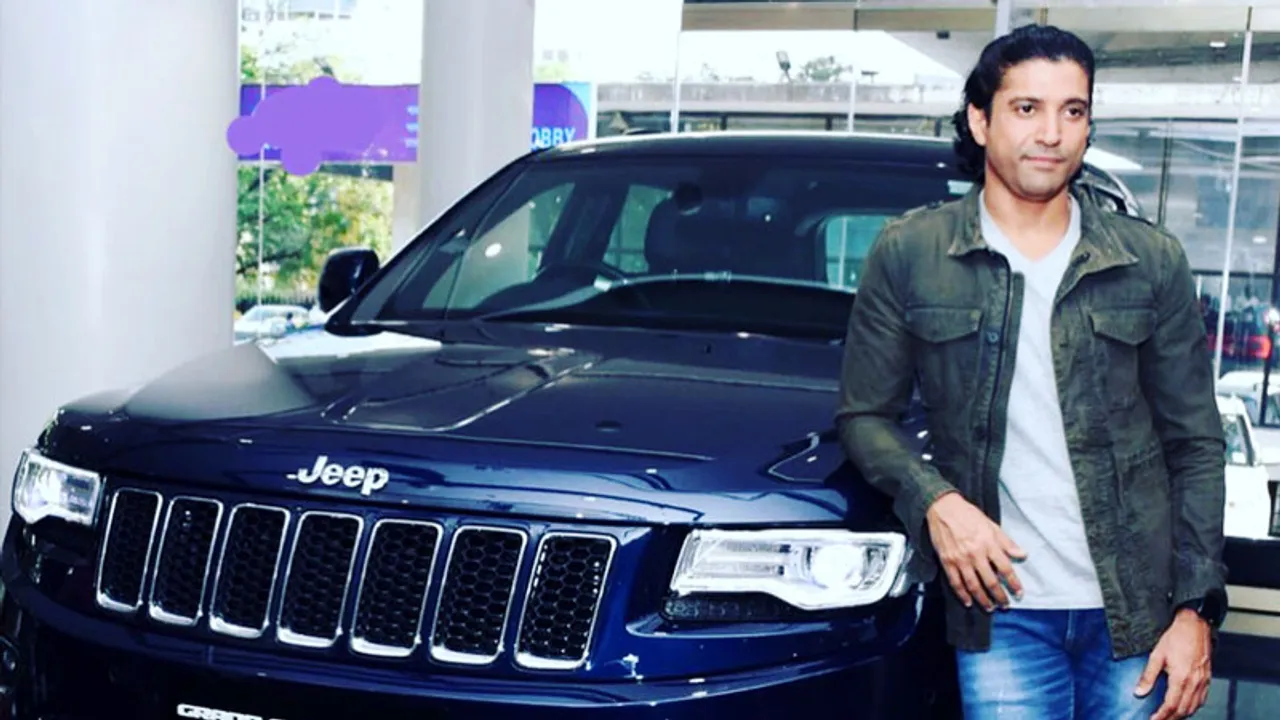 Farhan Akhtar flaunts his brand new Jeep Grand Cherokee on Instagram
