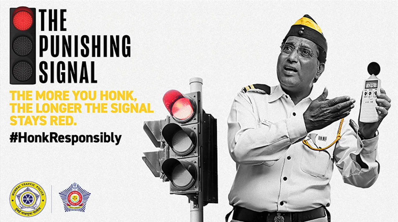 Mumbai Police takes on honkers with new campaign