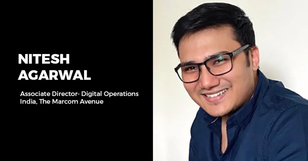 The Marcom Avenue Appoints Nitesh Agarwal as Associate Director- Digital Operations, India