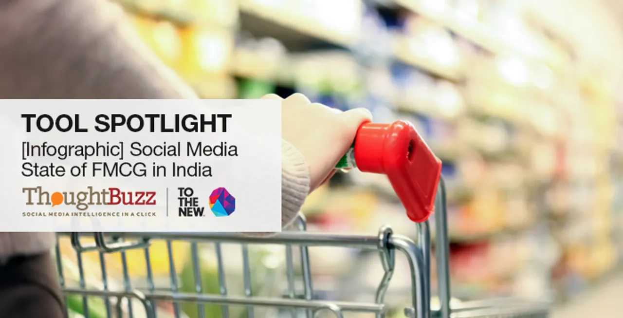 Tool Spotlight - Thoughtbuzz Challenge: [Infographic] Social Media State of FMCG in India