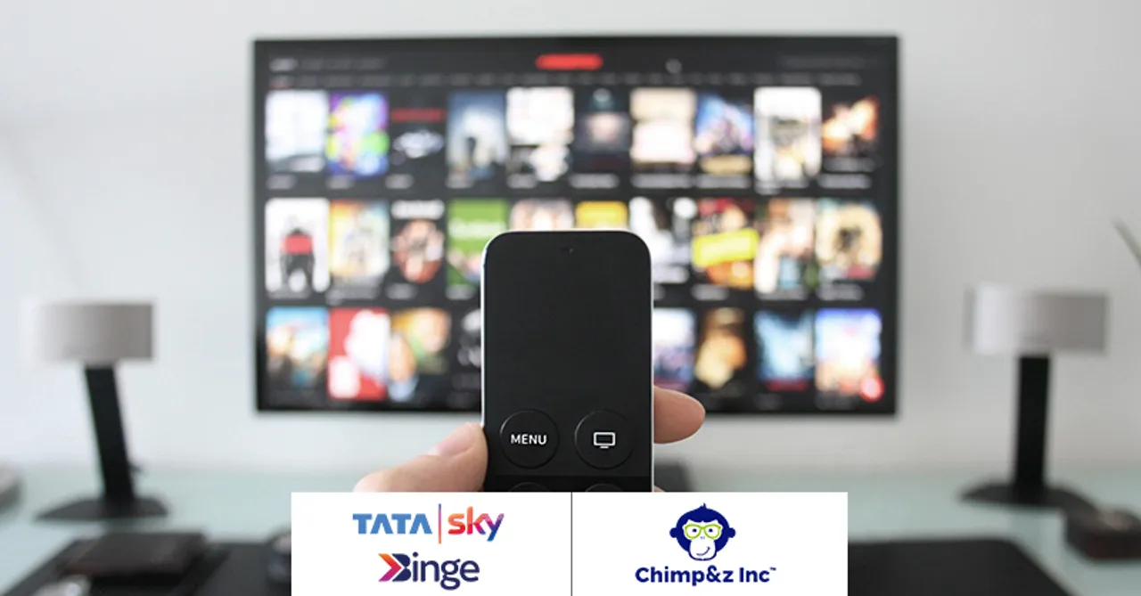 Chimp&z Inc bags digital mandate for Tata Sky Binge