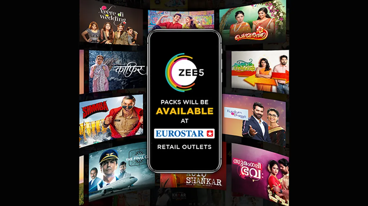 ZEE5 Global partners with the EUROSTAR Group in the Middle East to roll out offline subscriptions